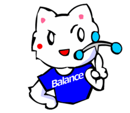 Commonly Used Word T-Shirt Wearing Cat 3 sticker #3022620