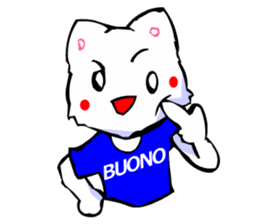 Commonly Used Word T-Shirt Wearing Cat 3 sticker #3022622