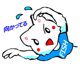 Commonly Used Word T-Shirt Wearing Cat 3 sticker #3022626