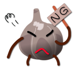 Black garlic kurochan sticker #3023007