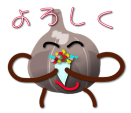 Black garlic kurochan sticker #3023008