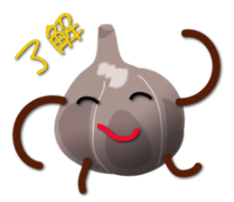 Black garlic kurochan sticker #3023017