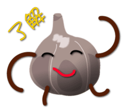 Black garlic kurochan sticker #3023017