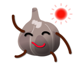 Black garlic kurochan sticker #3023027