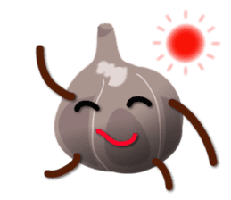 Black garlic kurochan sticker #3023027