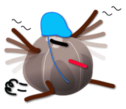 Black garlic kurochan sticker #3023035