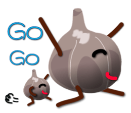 Black garlic kurochan sticker #3023036