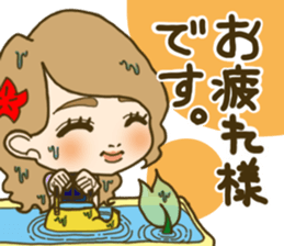 The office lady is princess sticker #3023206