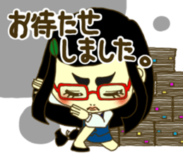 The office lady is princess sticker #3023210