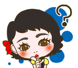 The office lady is princess sticker #3023216