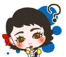 The office lady is princess sticker #3023216