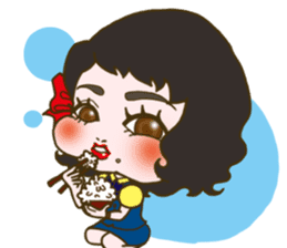 The office lady is princess sticker #3023218