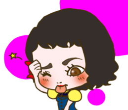 The office lady is princess sticker #3023224