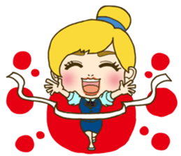 The office lady is princess sticker #3023232