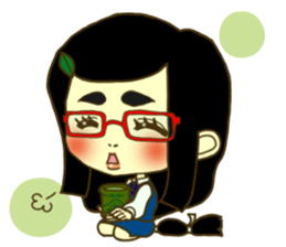 The office lady is princess sticker #3023233