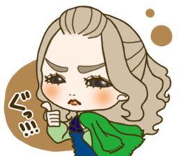 The office lady is princess sticker #3023235