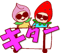 momo&ichigo sticker #3023324