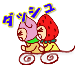 momo&ichigo sticker #3023352