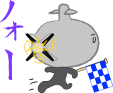 Funny submarines sticker #3023392