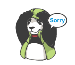 Hoodie series: Bear sticker #3023490