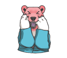 Hoodie series: Bear sticker #3023493