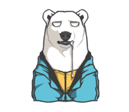 Hoodie series: Bear sticker #3023513