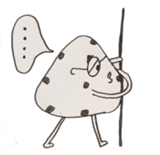 the chocolate scone general manager sticker #3024519