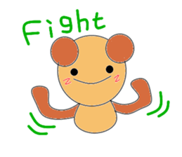 Circle bear sticker #3024744