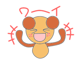 Circle bear sticker #3024755