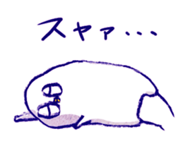 white bird"KOTORI-chan" Sticker sticker #3024821