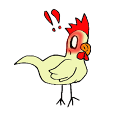 My rooster's stickers-English virsion- sticker #3025287