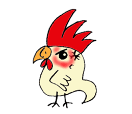 My rooster's stickers-English virsion- sticker #3025288
