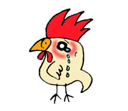 My rooster's stickers-English virsion- sticker #3025291