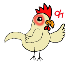 My rooster's stickers-English virsion- sticker #3025292