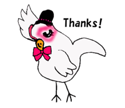 My rooster's stickers-English virsion- sticker #3025293