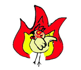 My rooster's stickers-English virsion- sticker #3025313