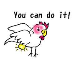 My rooster's stickers-English virsion- sticker #3025315