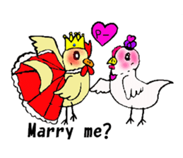 My rooster's stickers-English virsion- sticker #3025320