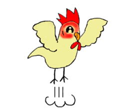 My rooster's stickers-English virsion- sticker #3025322