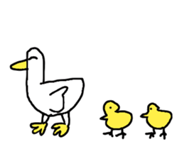 Annoying duck sticker #3025336