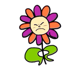 flower flower sticker #3026378