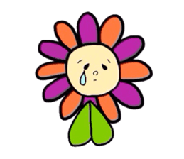flower flower sticker #3026380