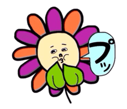 flower flower sticker #3026383