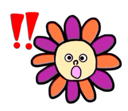 flower flower sticker #3026384