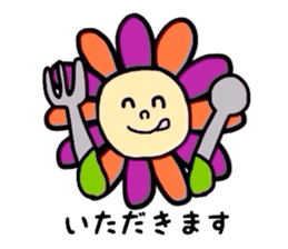 flower flower sticker #3026386
