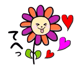 flower flower sticker #3026391
