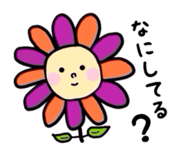 flower flower sticker #3026400
