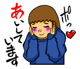 Regards the Naomi. sticker #3026826