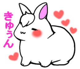 Bangs rabbit4 LOVE sticker #3026843