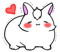 Bangs rabbit4 LOVE sticker #3026846